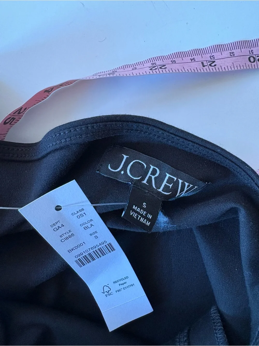 J.Crew || Bubble-hem‎ Mixy Dress Mini Black Small NWT
